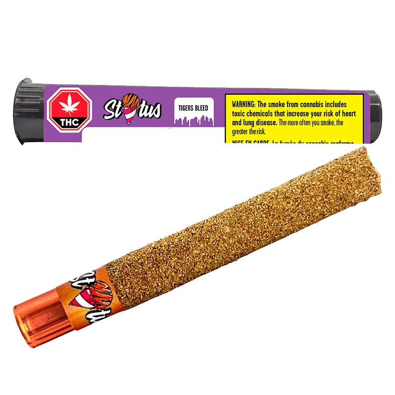Tigers Bleed Liquid Diamond Infused kief coated PR 1 x 1 g
