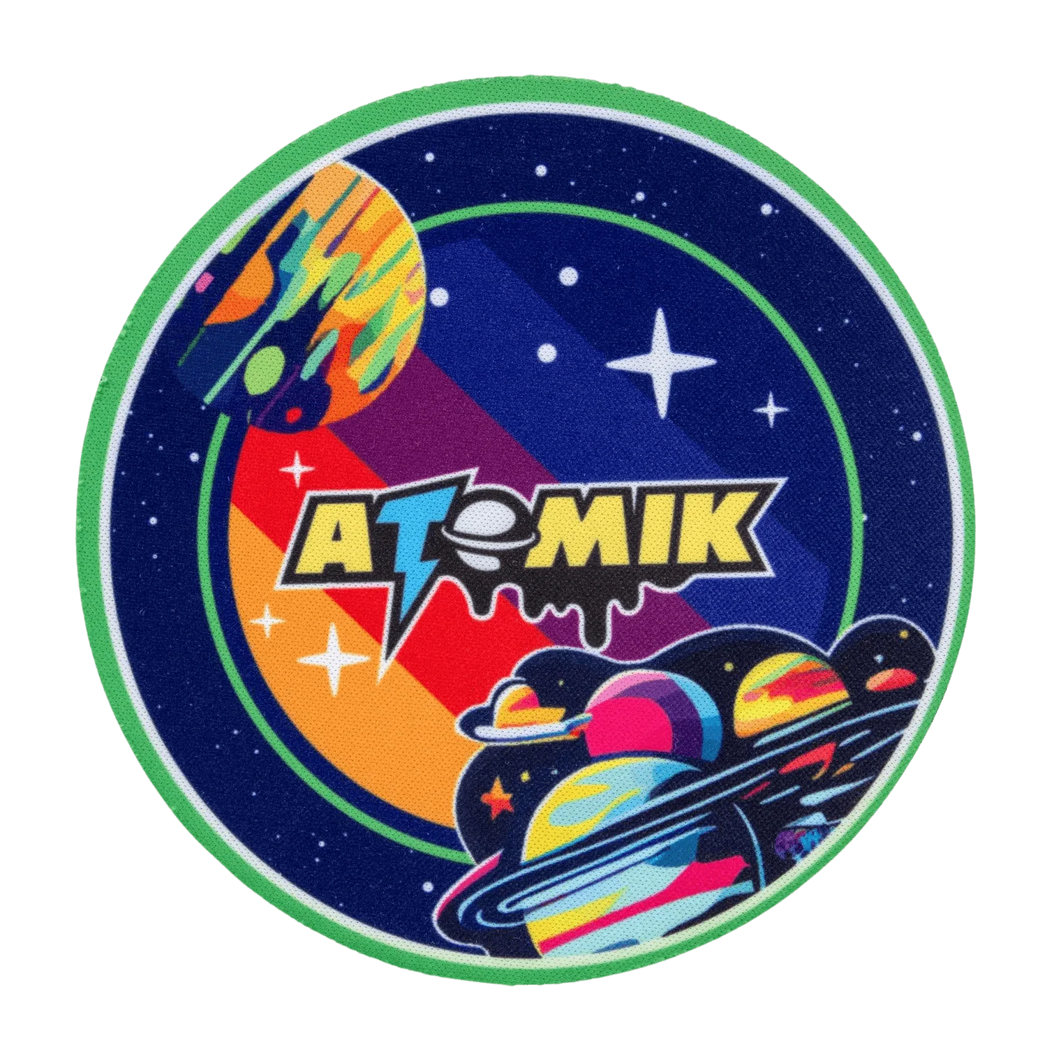 Atomik Dab Mat – Orbit - 4.5x4.5"
