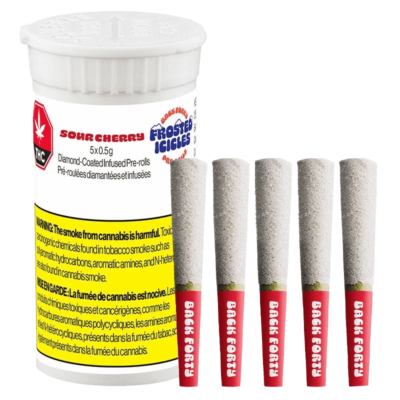 Frosted Icicles Sour Cherry Infused PR 5 x 0.5 g