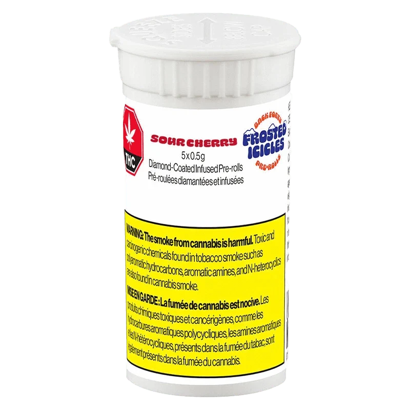 Frosted Icicles Sour Cherry Infused PR 5 x 0.5 g - Image 3