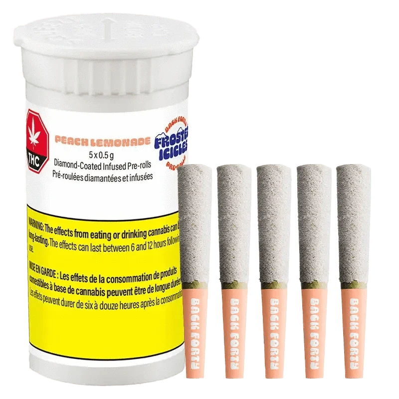 Frosted Icicles Peach Lemonade Infused PR 5 x 0.25 g