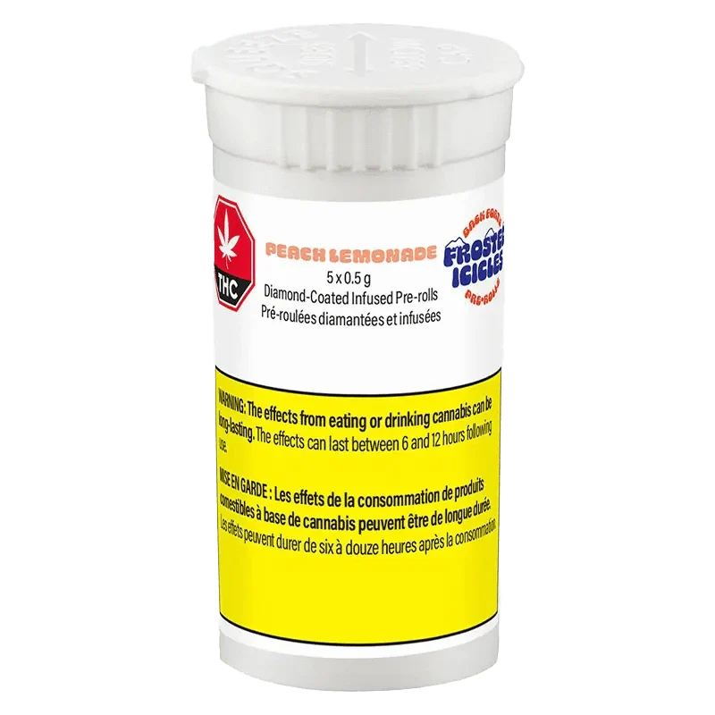 Frosted Icicles Peach Lemonade Infused PR 5 x 0.25 g - Image 3
