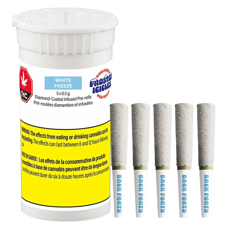 Frosted Icicles - White Freeze Infused PR 5 x 0.5 g
