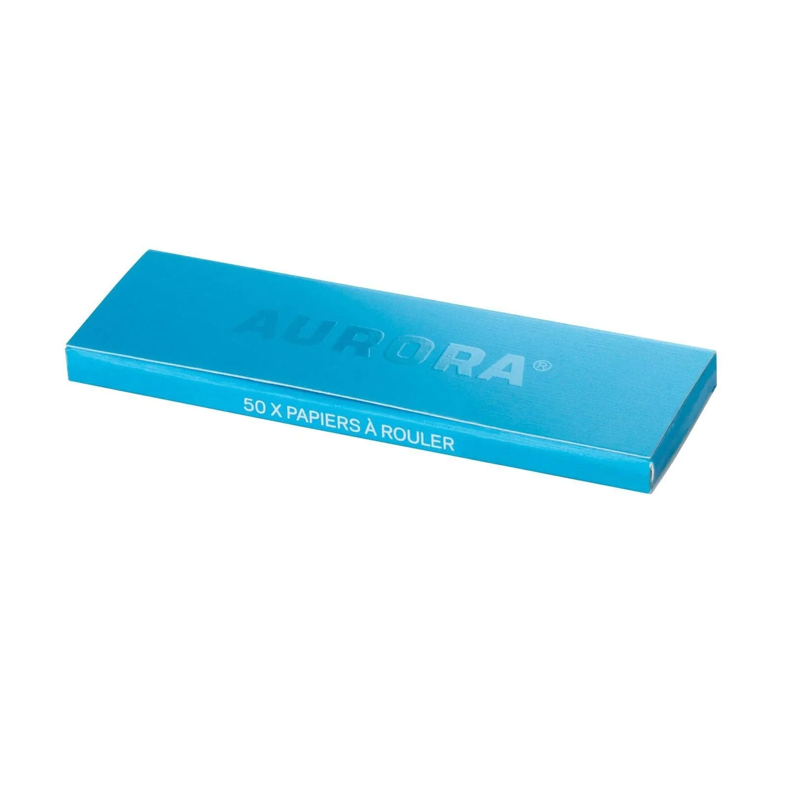 Aurora Unrefined Blue Rolling Papers - Single Wide