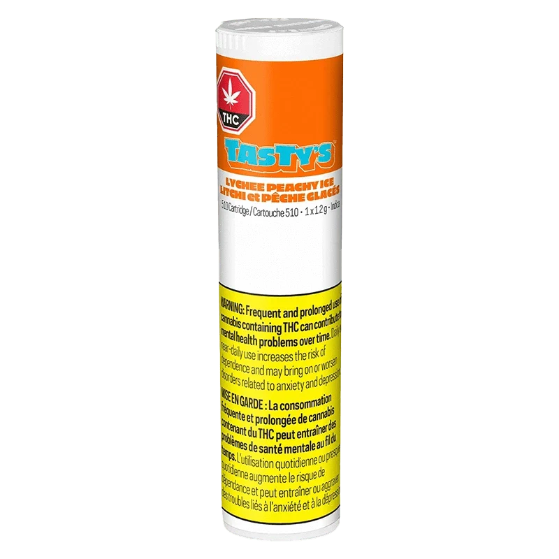 Lychee Peachy Ice Liquid Diamond Vape Cartridge - Image 3