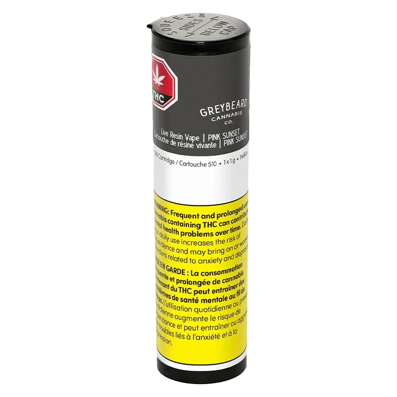 Pink Sunset Pure Live Resin Vape Cartridge - Image 3