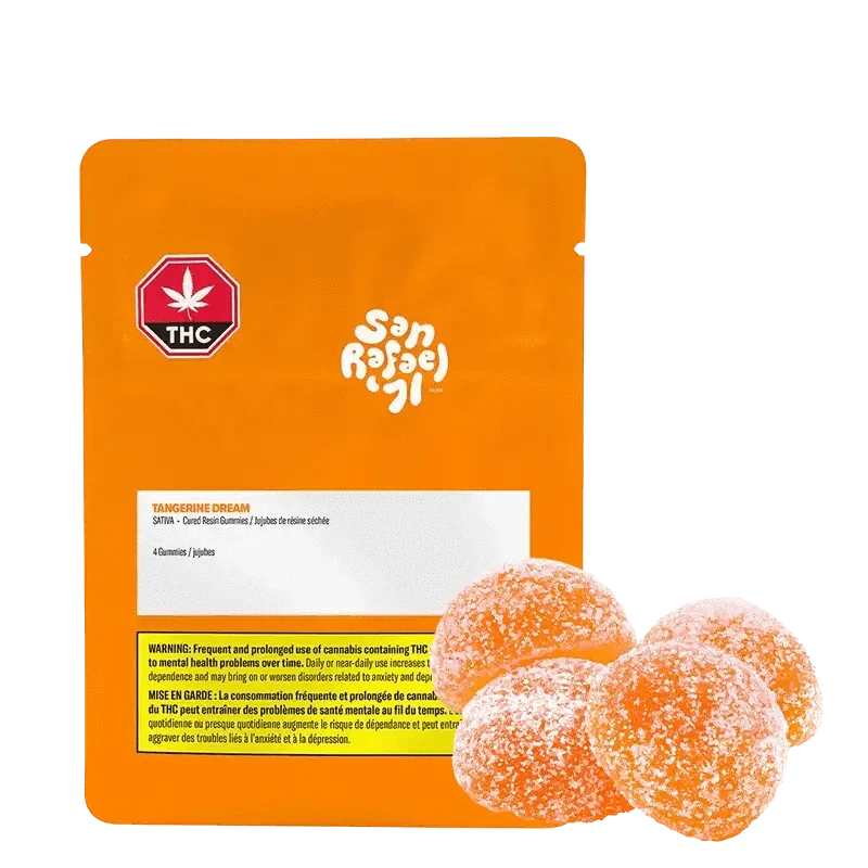 Tangerine Dream Cured Resin Gummies
