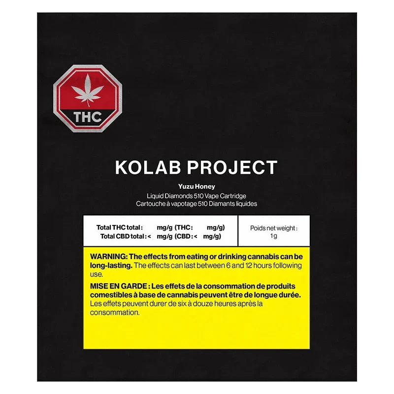 Yuzu Honey Diamonds Vape Cartridge - Image 3