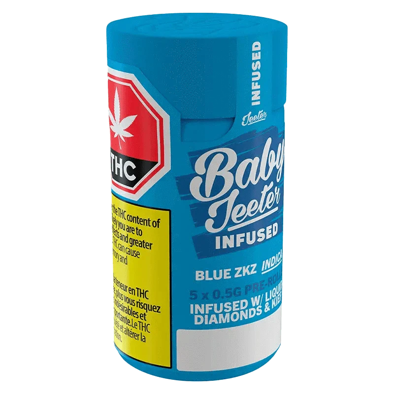 Baby Jeeter Blue ZKZ Infused PR 5 x 0.5 g - Image 3