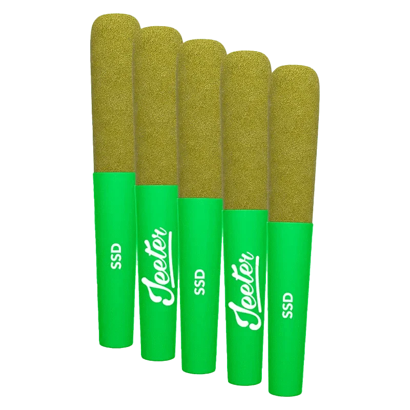 Baby Jeeter Strawberry Sour Diesel Infused PR 5 x 0.5 g - Image 2