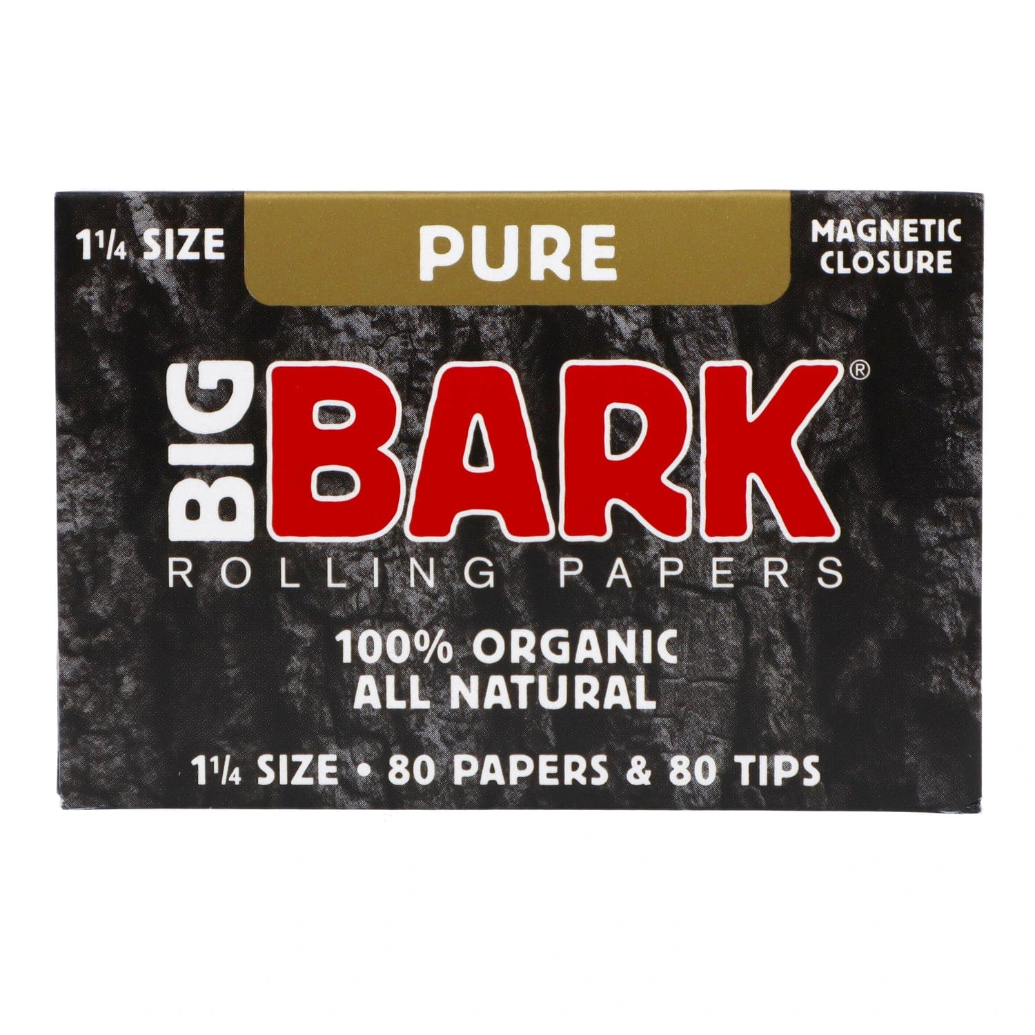 Bigbark Pure Unrefined Rolling Papers -1 ¼
