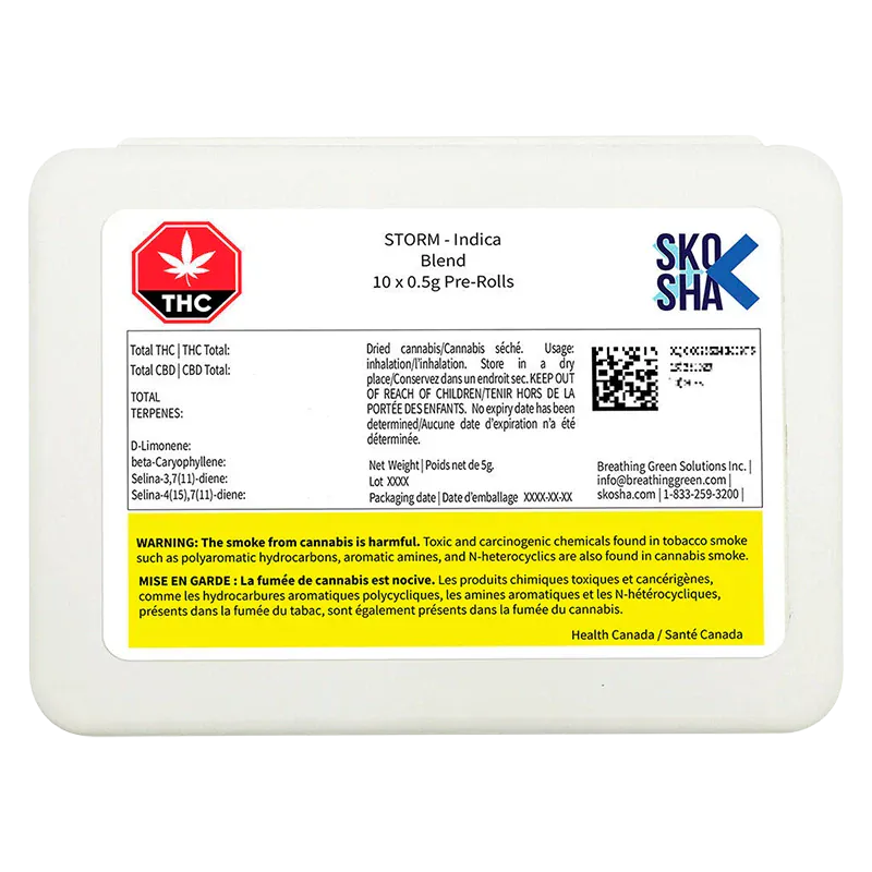 Storm Indica PR 10 x 0.5 g - Image 3