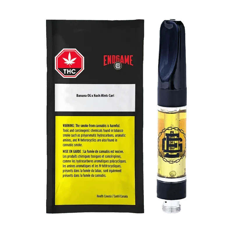 Banana OG x Kush Mints Vape Cartridge