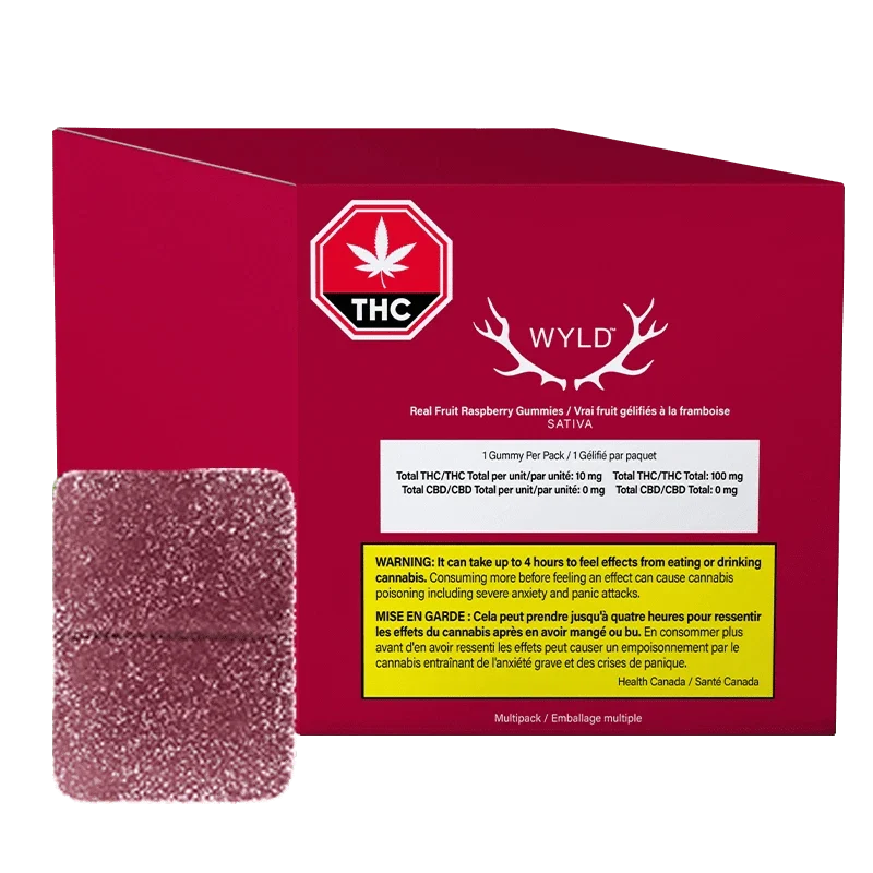 Raspberry THC Gummies