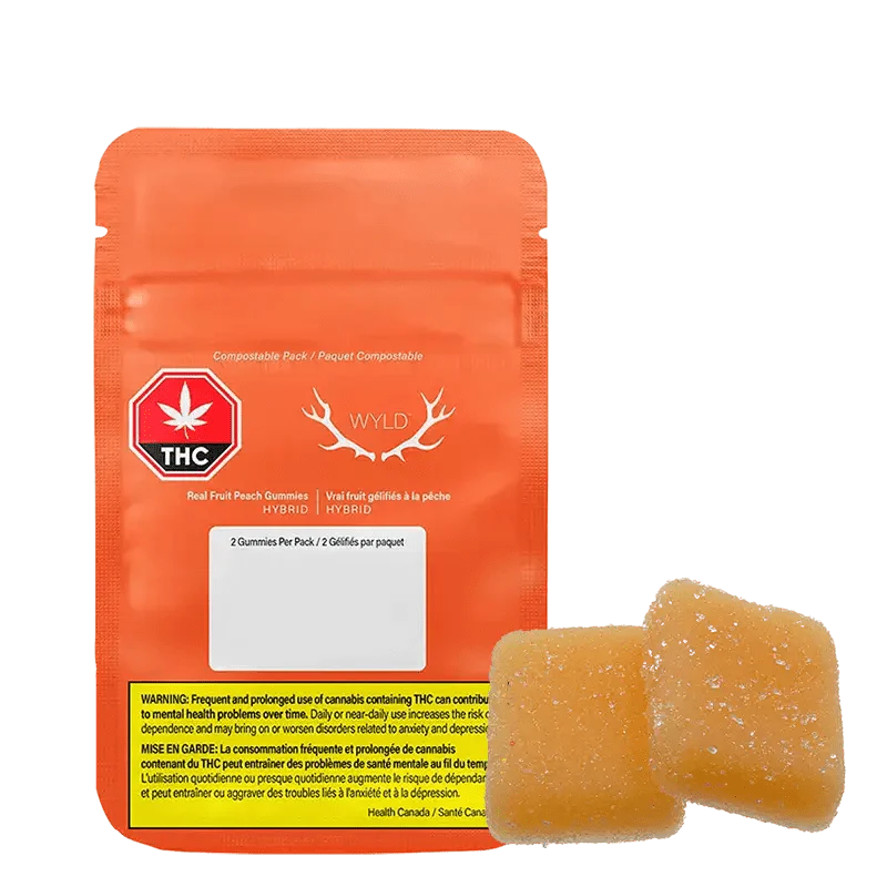 Real Fruit Peach 5:1 Gummies