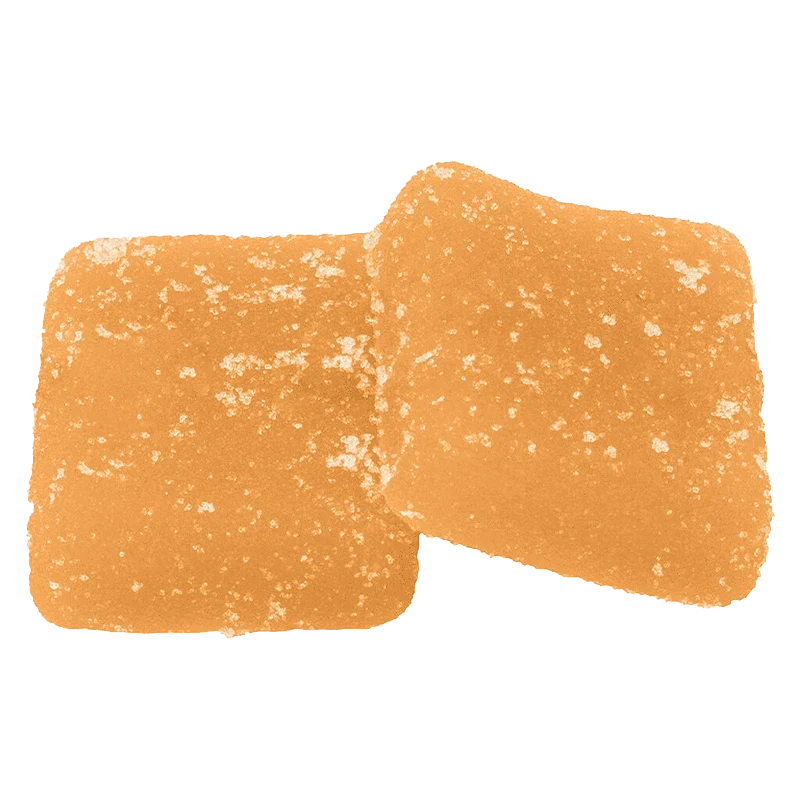 Real Fruit Sour Peach Mango 3:1 CBG:THC Gummies - Image 2