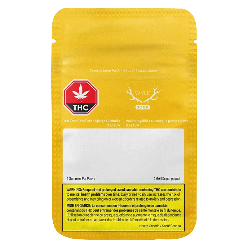 Sour Peach Mango 3:1 CBG:THC Gummies - Image 3