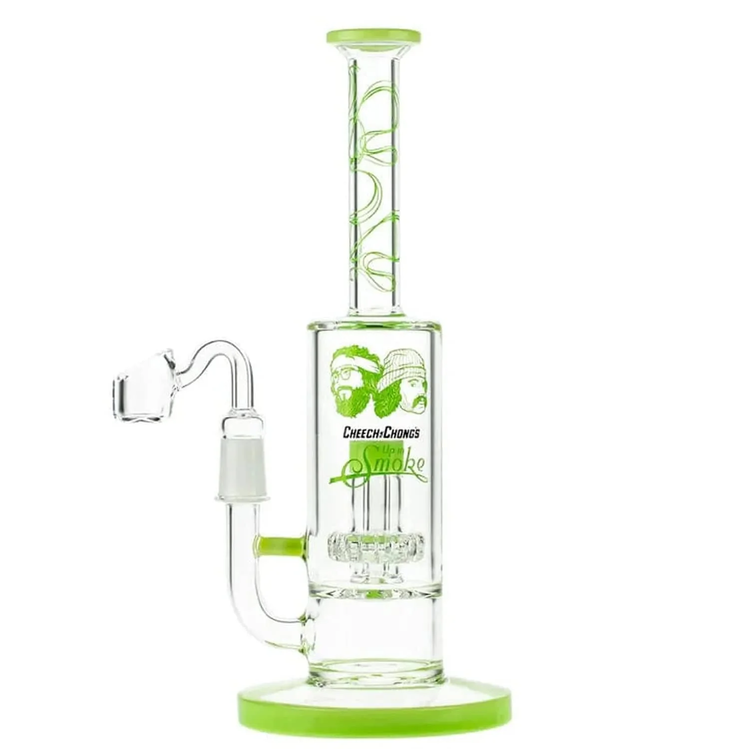C&C Water Pipe  40th Anniversary Great Dane-Milky Green