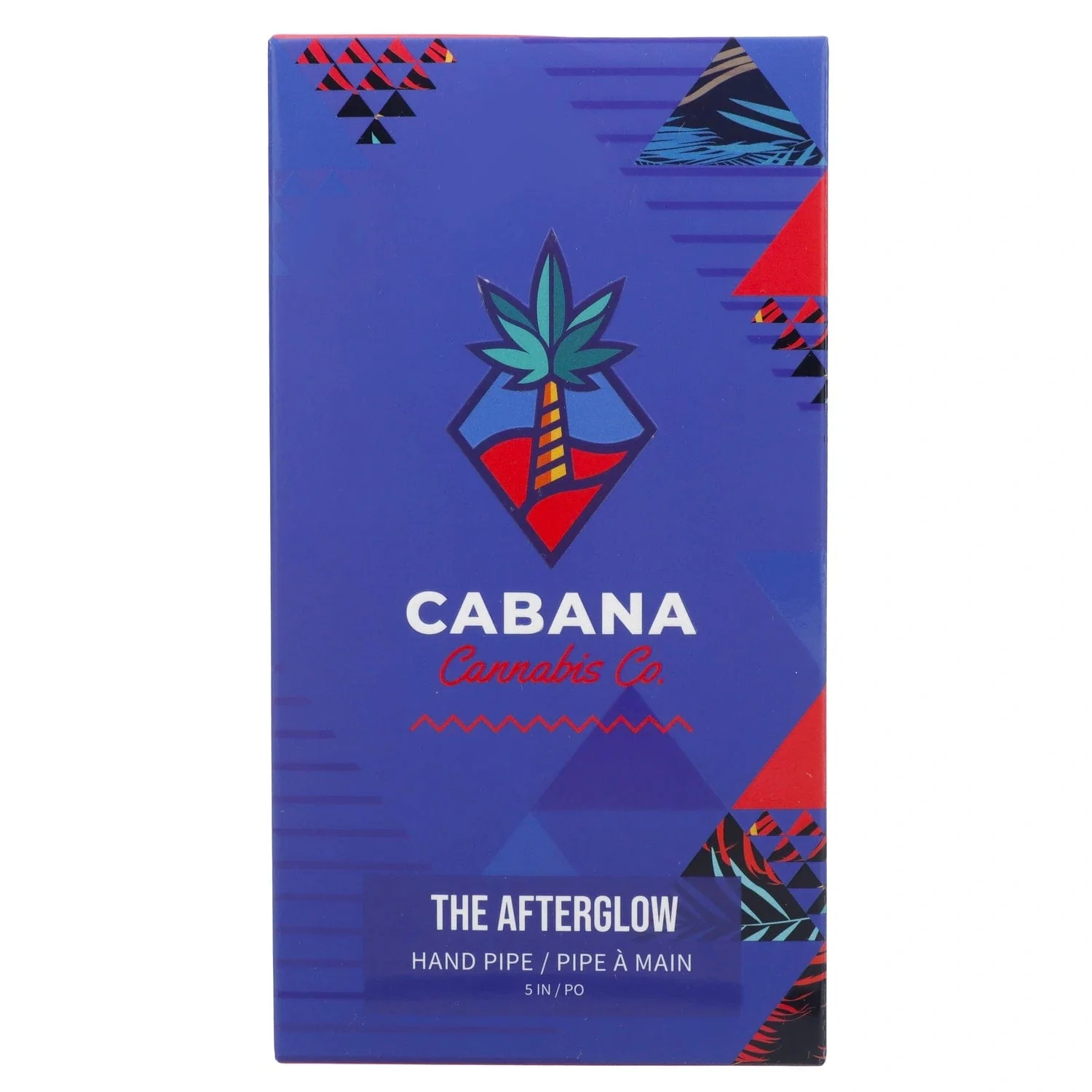 Cabana Canabis Co. The Afterglow Spoon Hand Pipe-Blue-5in. - Image 9