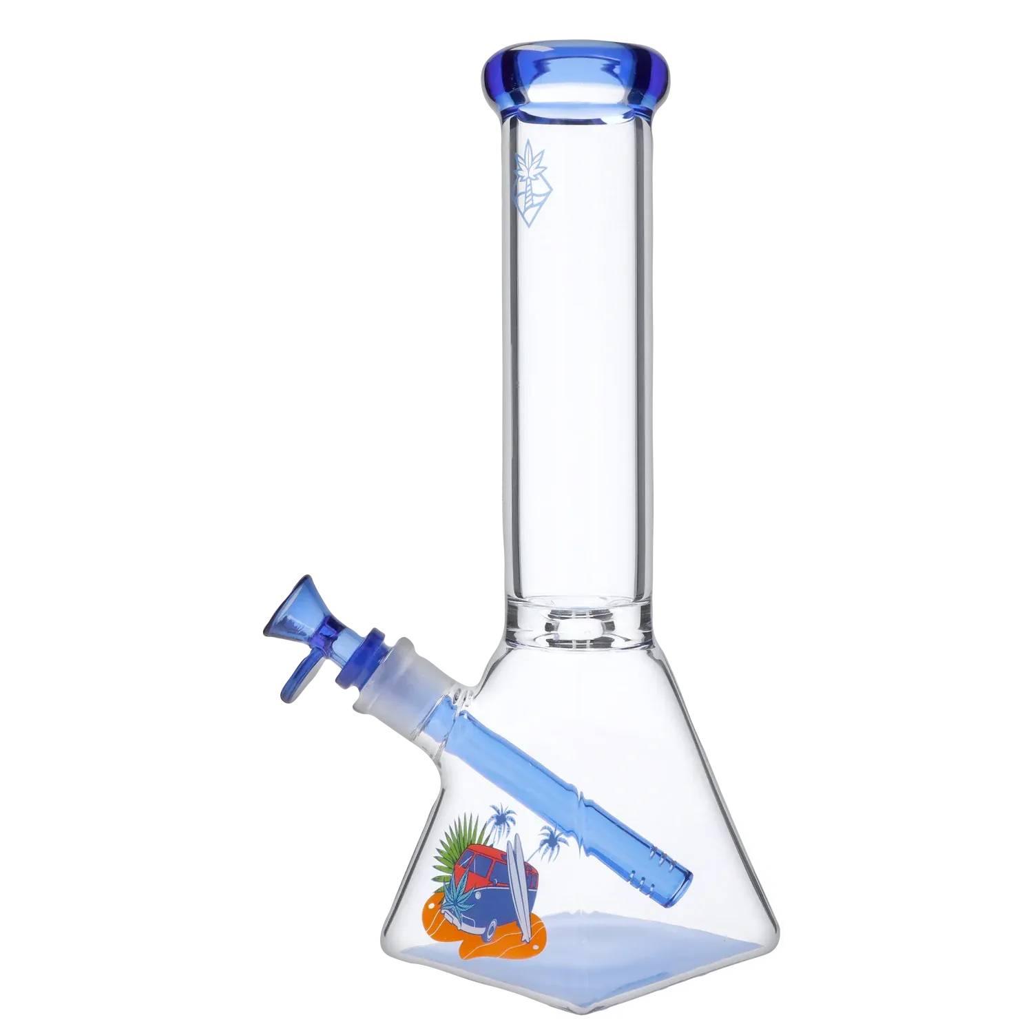 Cabana Cannabis Co. Van Wasserpfeife - Blau - 30 cm.