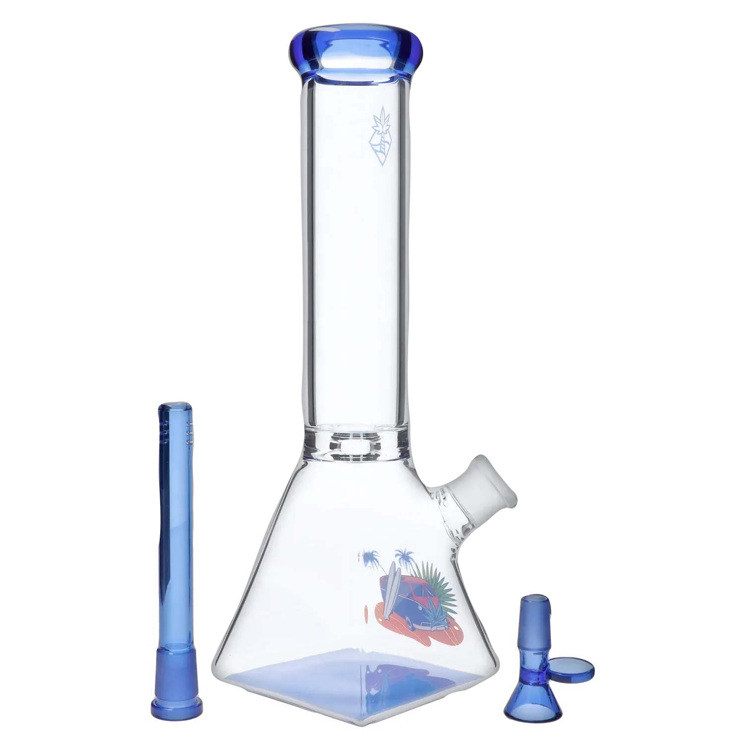 Cabana Cannabis Co. Van Wasserpfeife - Blau - 30 cm. - Image 3