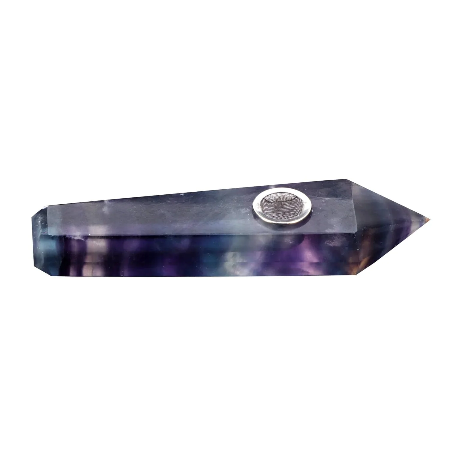 Valiant Crystal Pipe-Rainbow Flouspar - Image 5