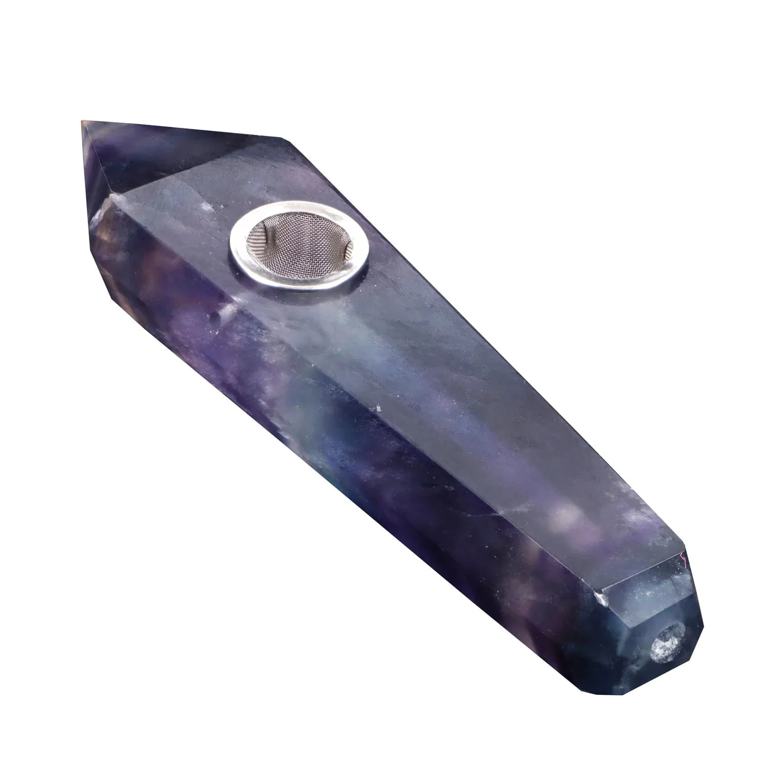 Valiant Crystal Pipe-Rainbow Flouspar - Image 8