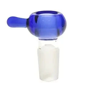 Valiant Round Bowl w/ Nub & Honeycomb Screen - Blue - Male 18mm