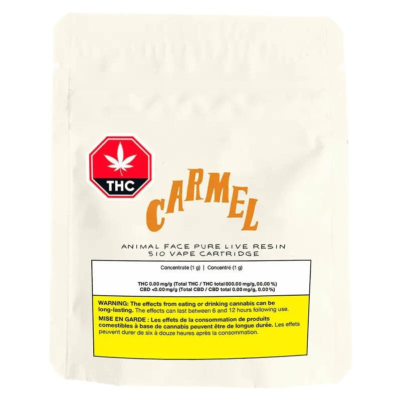 Animal Face Pure Live Resin Vape Cartridge - Image 3