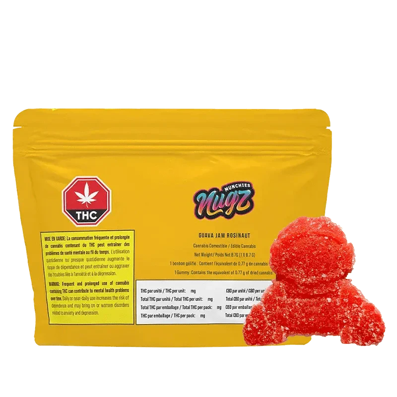 Guava Jam Rosinaut Hash Rosin Gummies