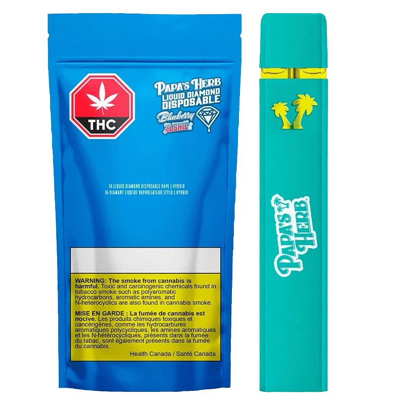 Blueberry Zlshie Liquid Diamond Disposable Vape