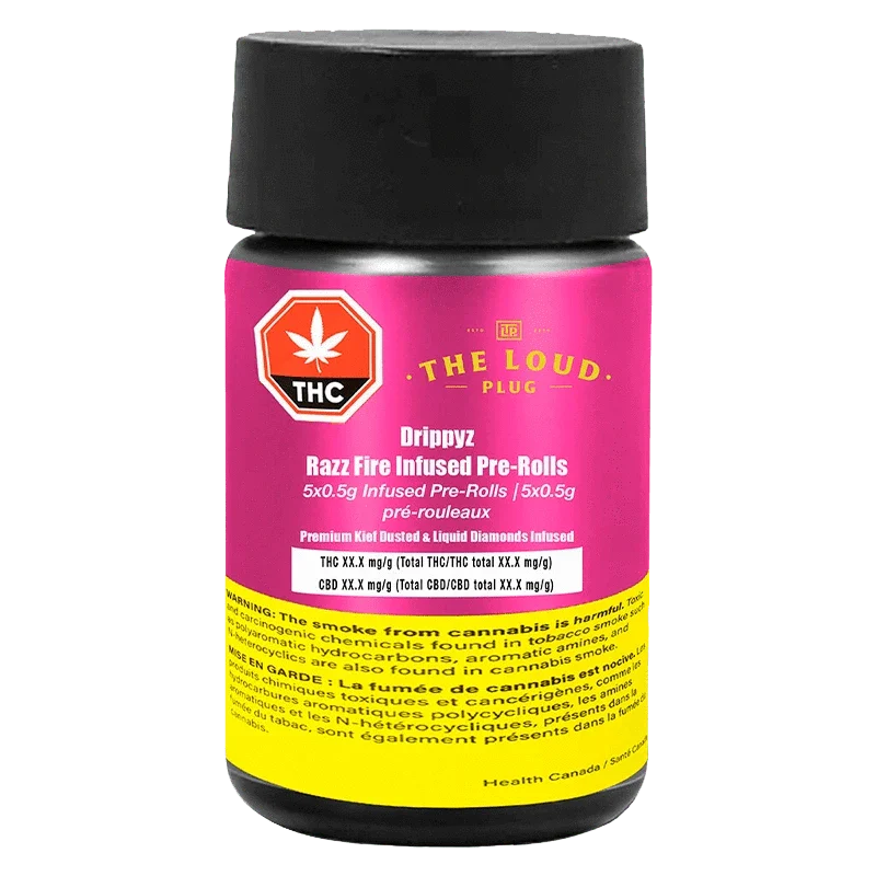 Drippyz Razz Fire Infused PR 5 x 0.5 g - Image 3