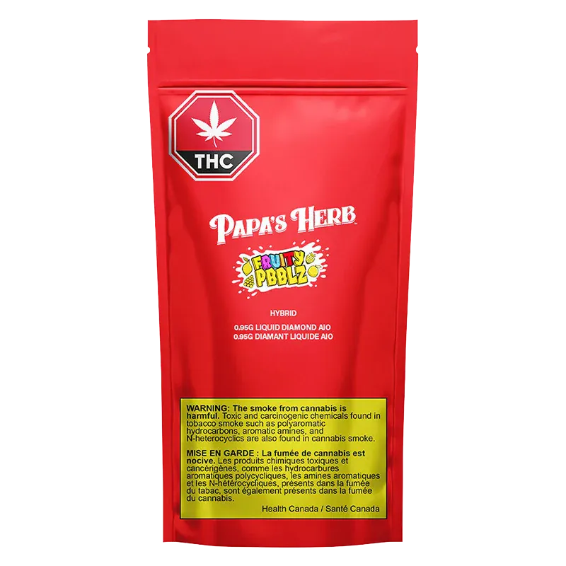 Fruity Pbblz Liquid Diamond Disposable Vape - Image 3