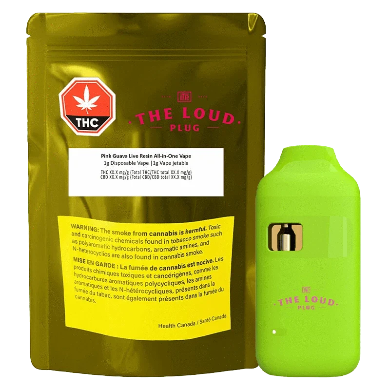 Pink Guava Live Resin All-in-one Disposable Vape