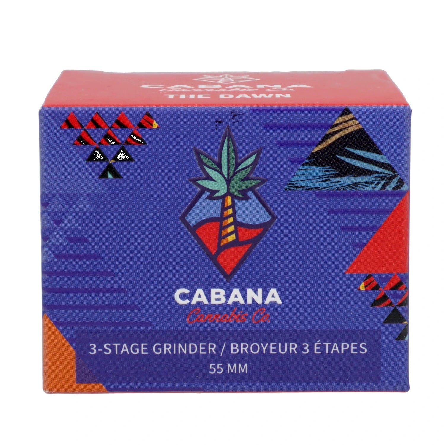 Cabana Cannabis Co. -The Dawn 4pc Grinder-Blue-55mm - Image 6