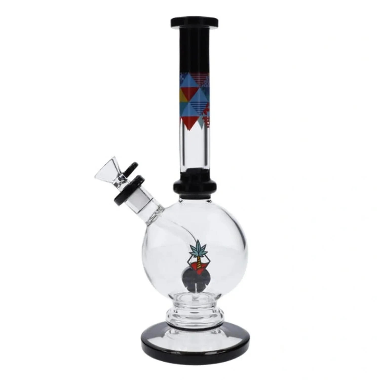 Cabana Cannabis Co. Water Pipe - Black - 11in.