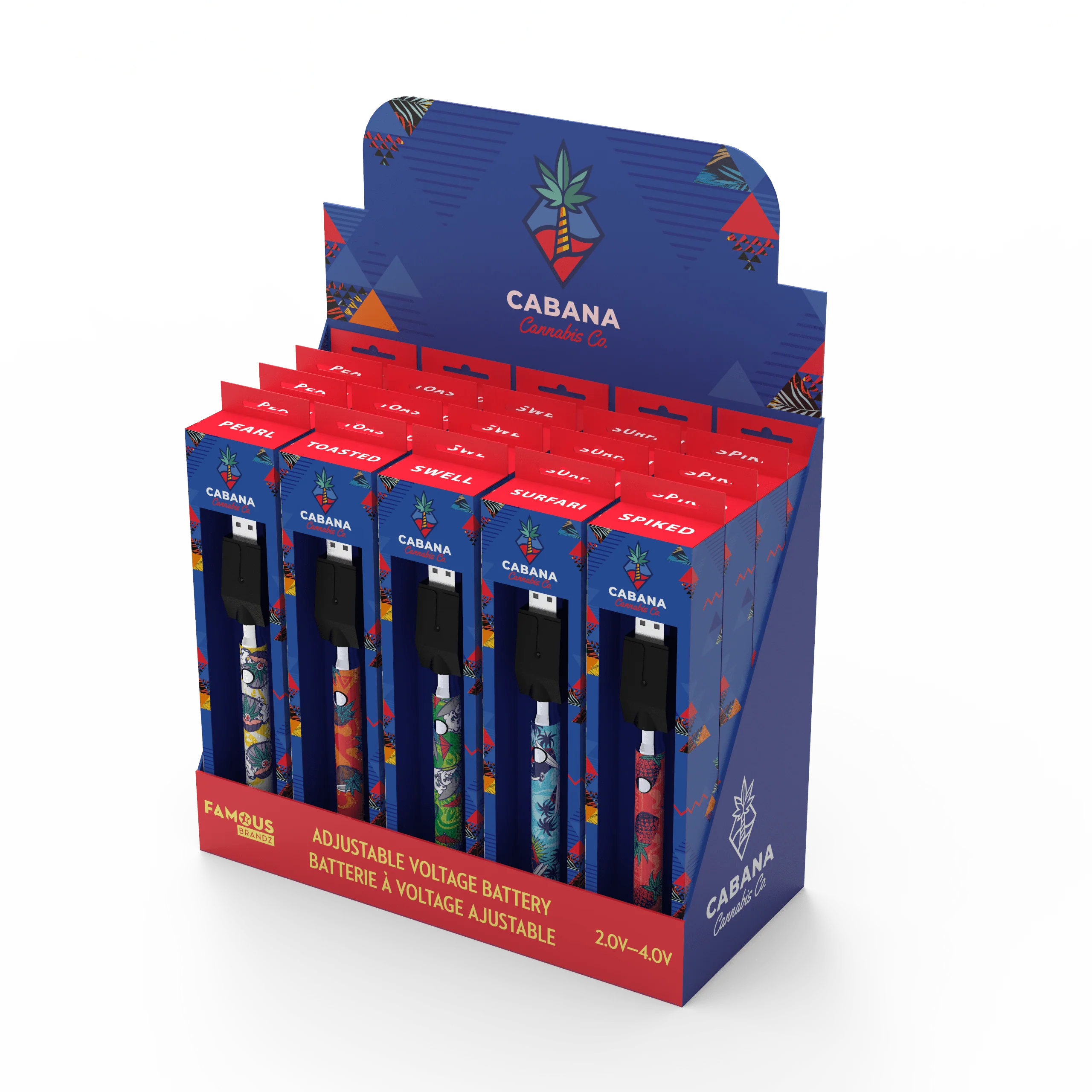 Cabana Cannabis Co VV Battery