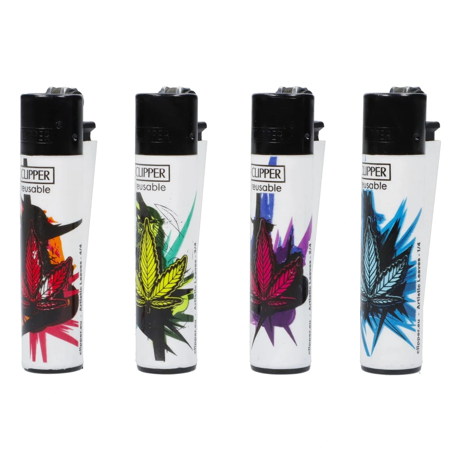 Clipper Lighter Artistic Leaves