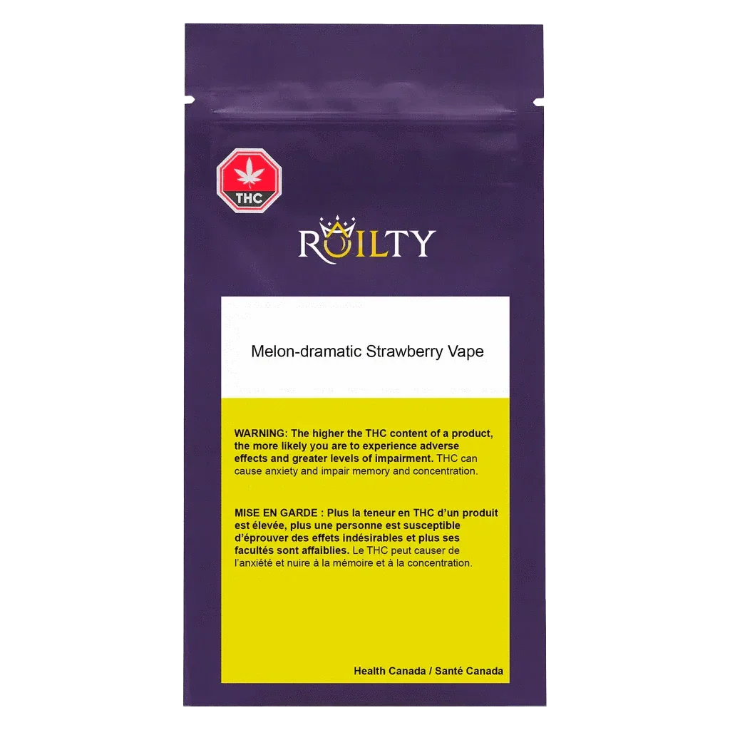 Melon-Dramatic Strawberry Vape Cartridge - Image 3