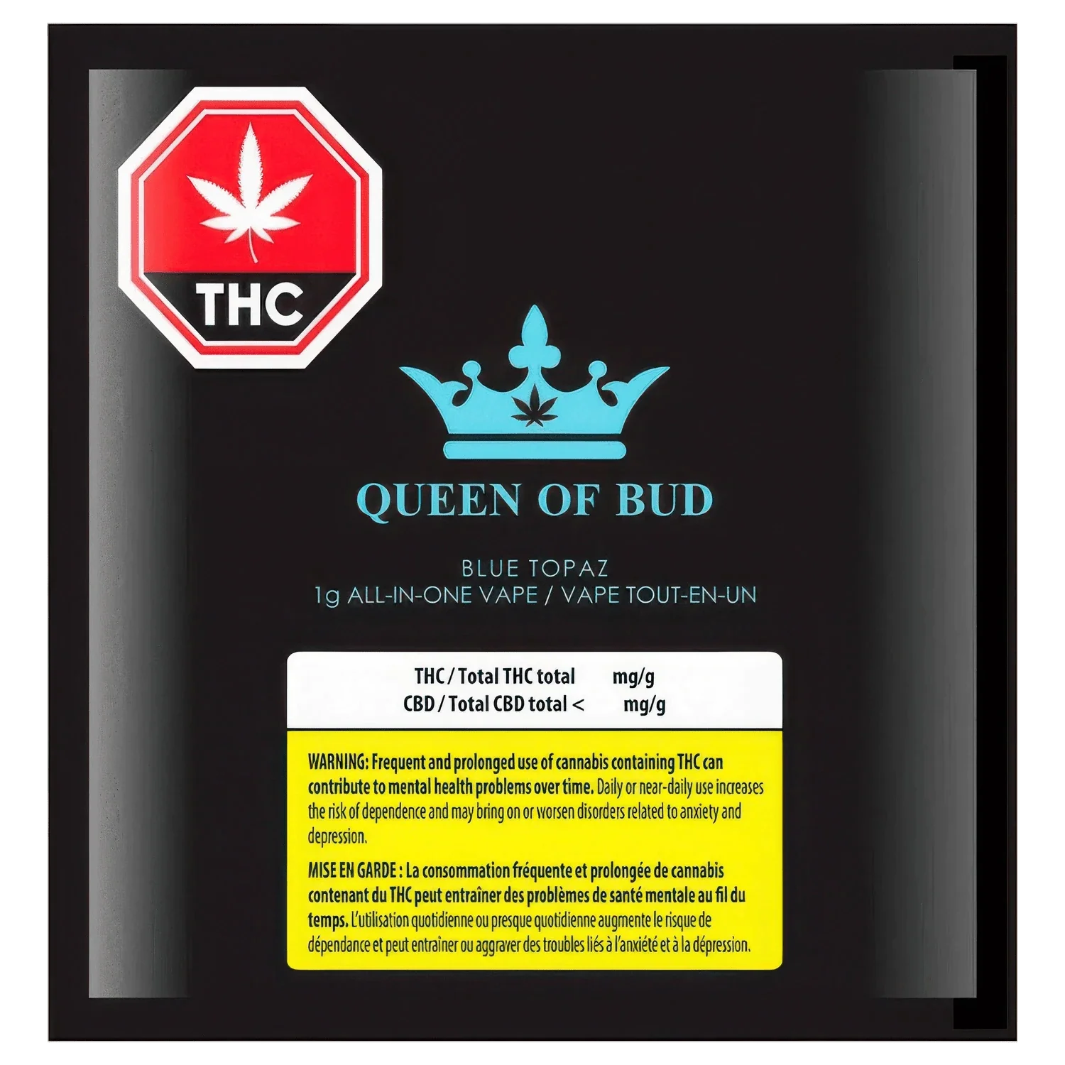 Blue Topaz Liquid Crystals Disposable Vape - Image 5