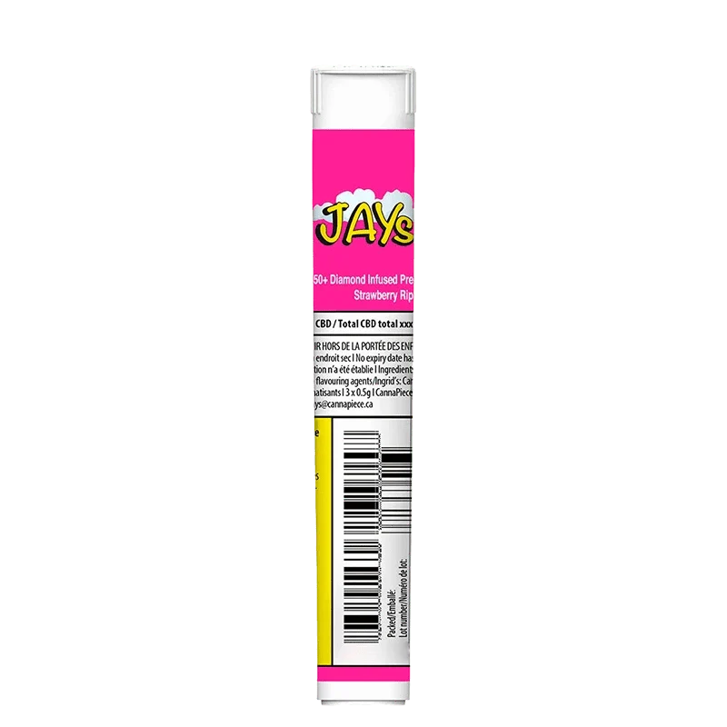 High Potency 50+ Diamond Strawberry Ripple Infused PR 3 x 0.5 g - Image 3