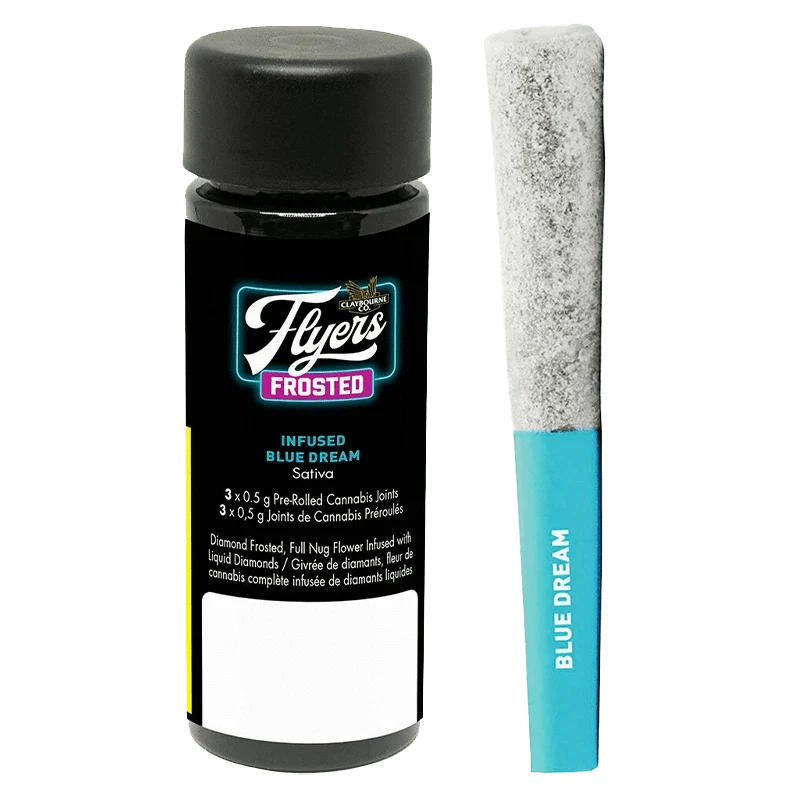 Blue Dream Diamond Encrusted Infused PR 3 x 0.5 g