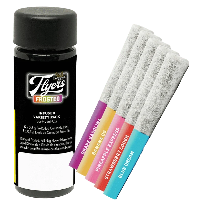 Frosted Flyers Variety Pack Infused PR 5 x 0.5 g