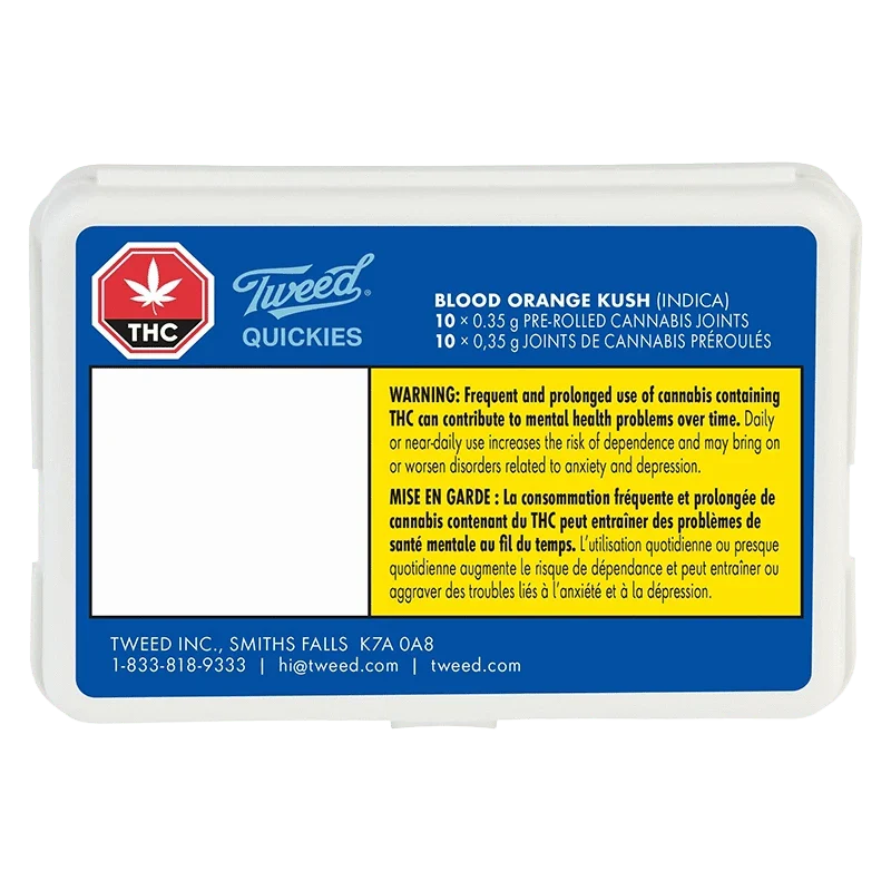 Quickies Blood Orange Kush PR 10 x 0.35 g - Image 3