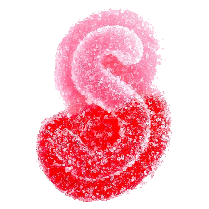 Fully Blasted Strawberry Watermelon CBG:THC Gummies - Image 2