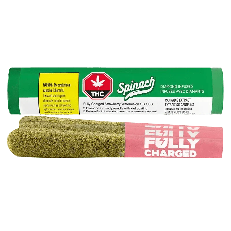 Fully Charged Strawberry Watermelon OG CBG Infused PR 3 x 0.5 g
