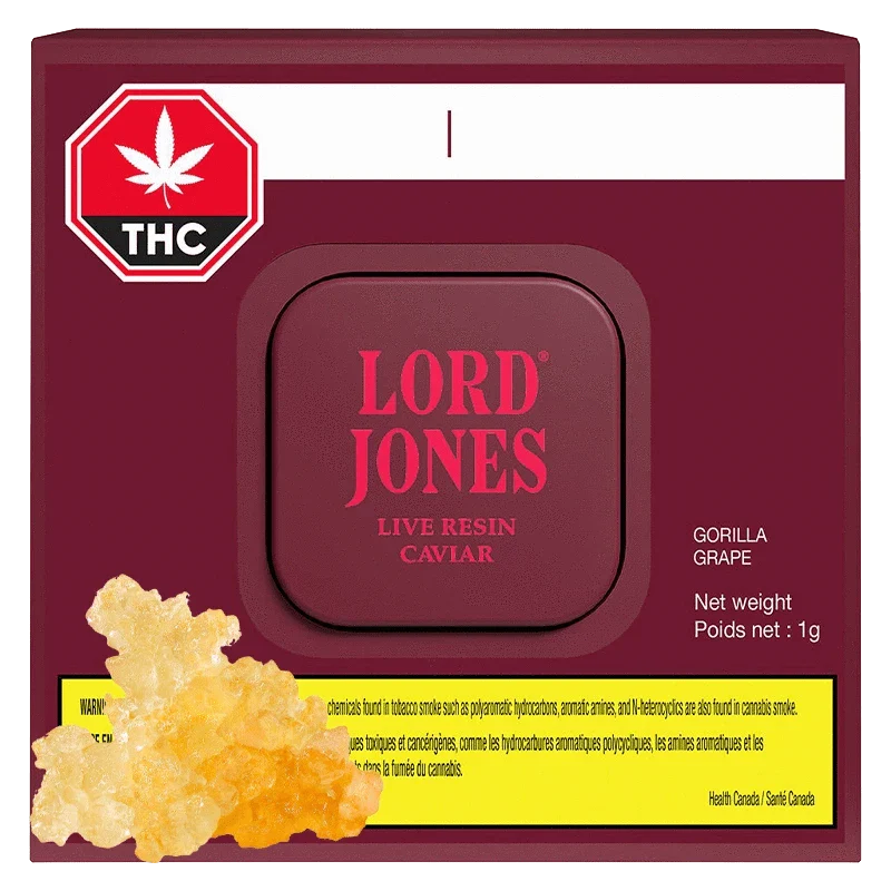 Gorilla Grape Live Resin Infused PR 1 x 1 g
