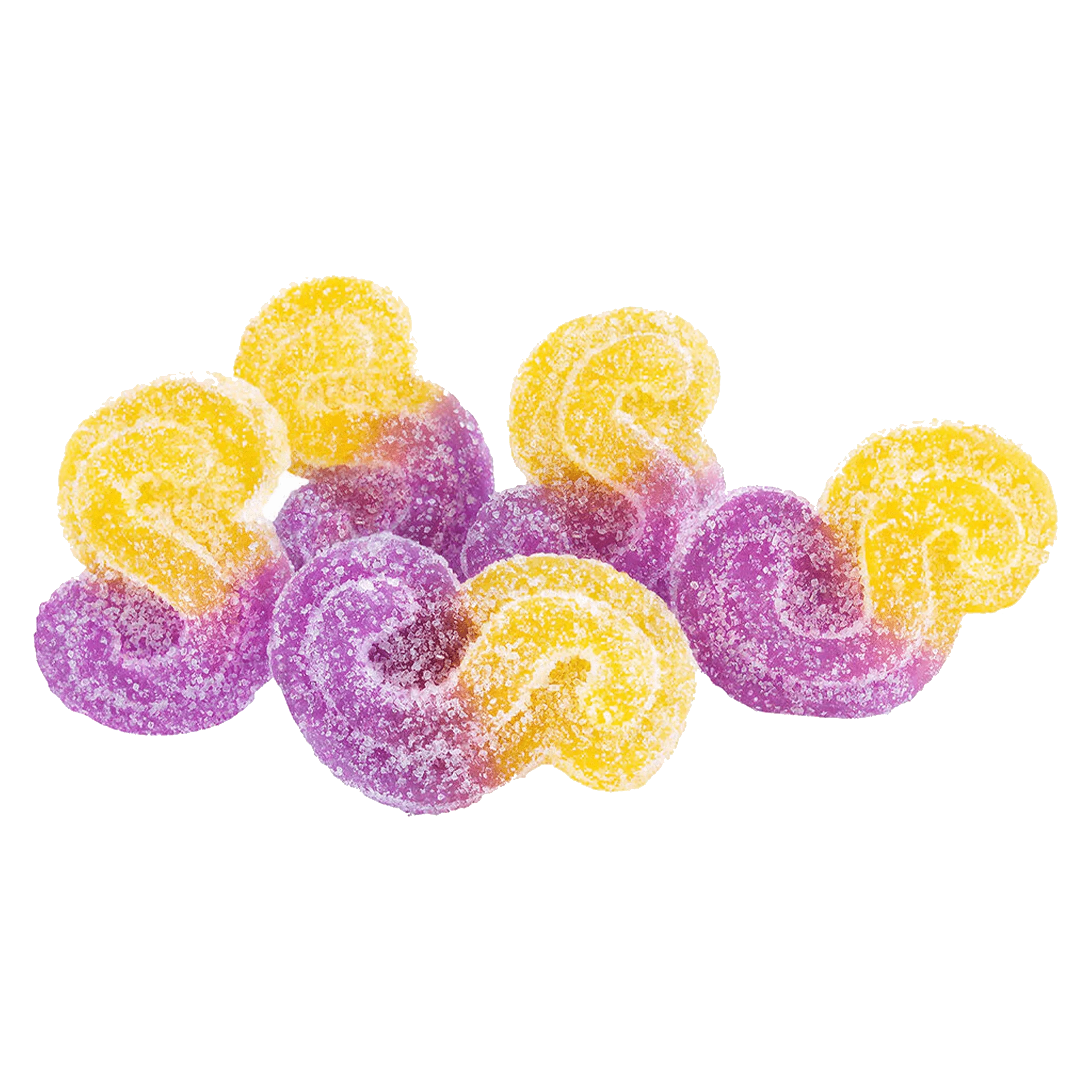 Peach Passionfruit 1:1:1 CBN:CBD:THC Gummies - Image 2