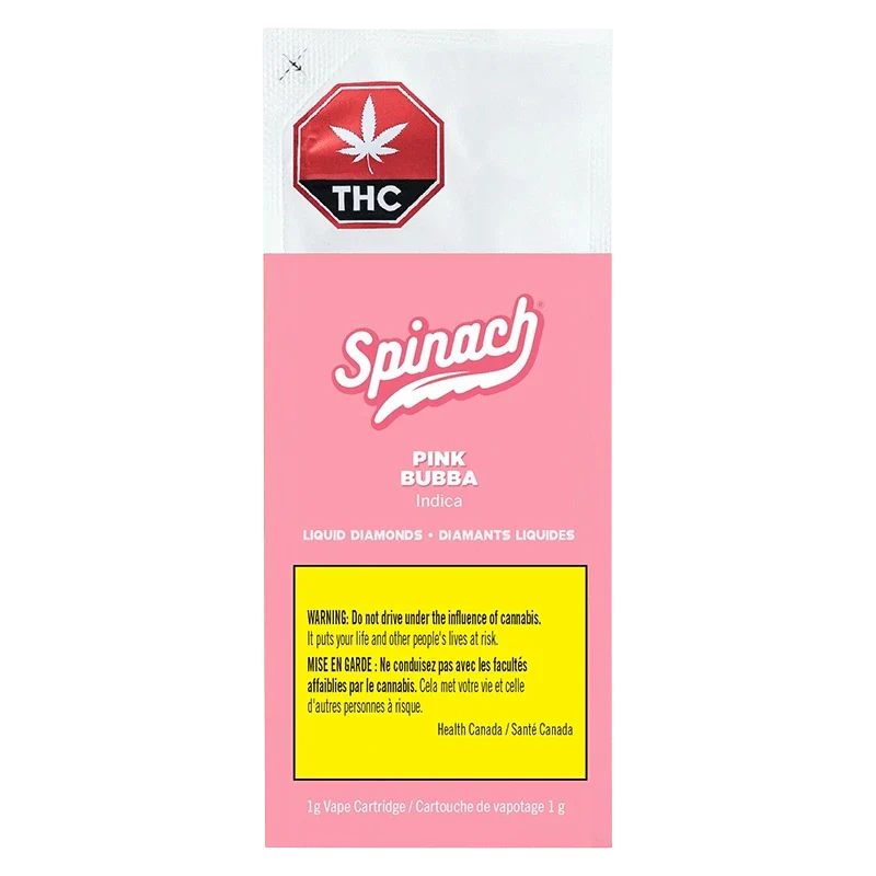Pink Bubba Liquid Diamonds Vape Cartridge - Image 3