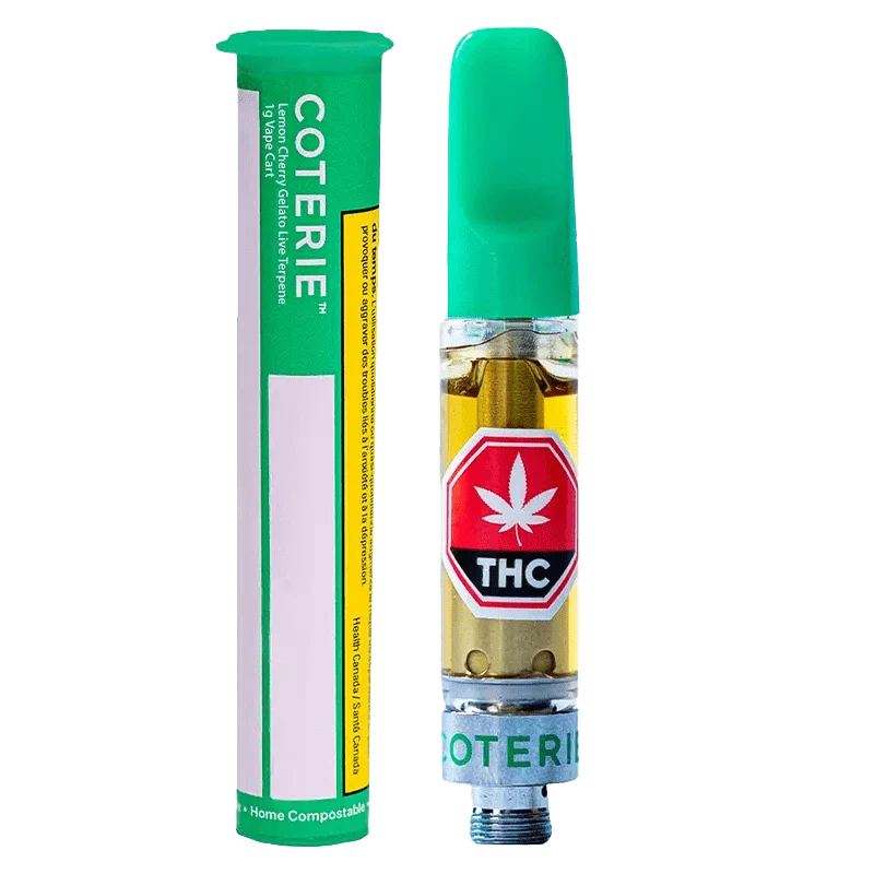 Lemon Cherry Gelato Live Terpene Vape Cartridge
